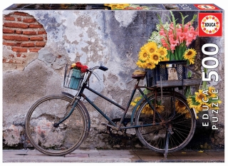 Bicicleta Con Flores