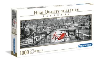 Bicicleta En Amsterdam 1000Pz Panorama