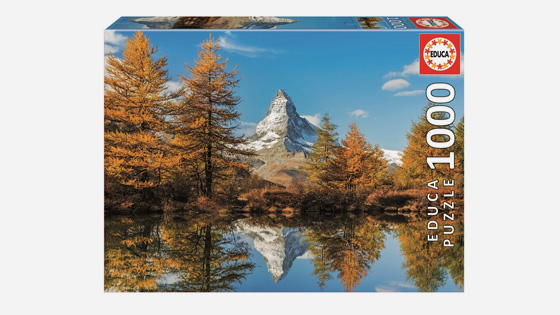 Monte Cervino En Otoño