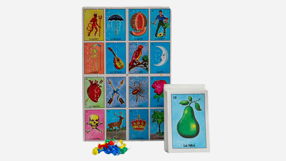 Lotería en braile 