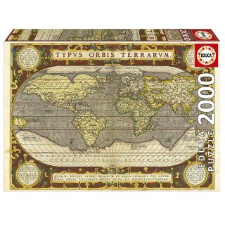 Mapa Del Mundo 2000Pz