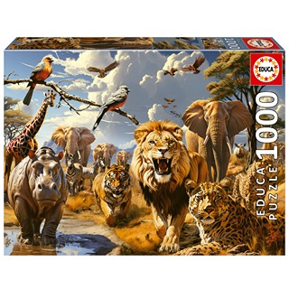 Animales Salvajes 1000Pz