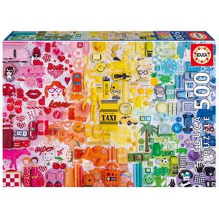 Collage De Colores 500Pz