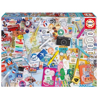 Collage De Viajes 1000Pz