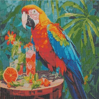 Arte Diamante Guacamaya