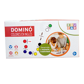 Domino Colores en Ingles