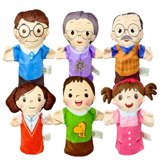 Guiñol La Familia 6pz
